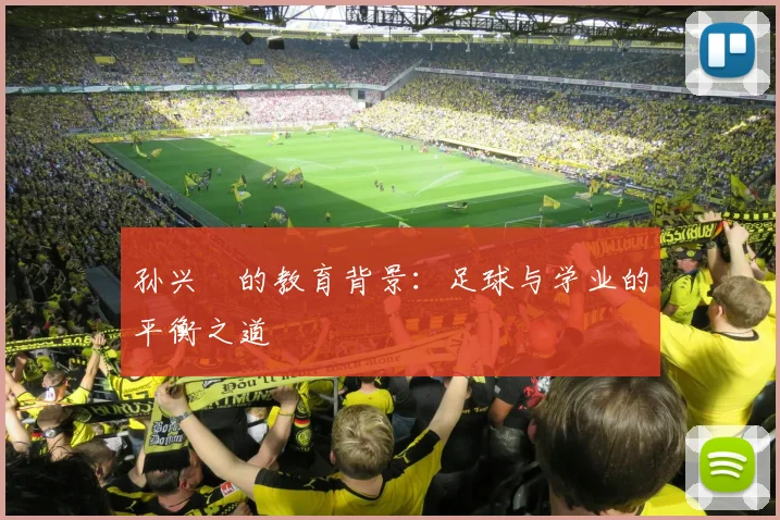 孙兴慜的教育背景：足球与学业的平衡之道